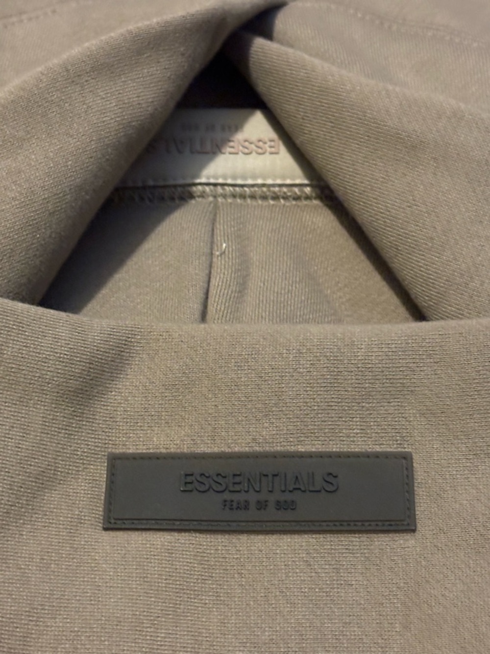 Desert Taupe Essentials Hoodie - Picture 4 of 7